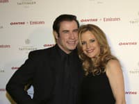 John Travolta so svojou manželkou Kelly Preston