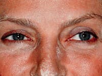 Uma Thurman na fotografii zblízka