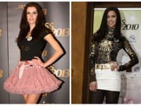 Nikola Babjaková z Miss Slovensko 2013 (vľavo) sa neskutočne podobá na Marínu Georgievovú, Miss Slovensko 2010 (vpravo)