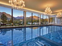 Zion Spa v Grand Hoteli Kempinski High Tatras s výhľadom na Štrbské pleso