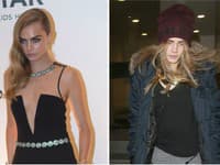 Modelka Cara Delevingne sa nehanbí ukázať verejnosti obe svoje tváre