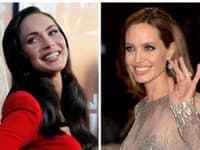 Najporovnávanejšie krásky všetkých čias! Herečky Megan Fox a Angelina Jolie sa na seba podobajú, len vek majú rozdielny.
