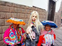 Valeria Lukyanova cestuje po celom svete.