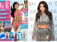 Kim Kardashian preslávili jej krivky. Retuš ich ešte viac zvýrazní.