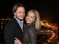 Taťána Kuchařová s partnerom Onřejom Brzobohatým