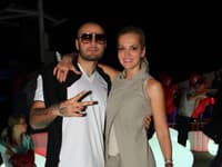 Dara Rolins s partnerom Patrikom 