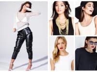 Klasický okrúhly výstrih sa hodí každej žene a pokojne ho môžete oživiť výrazným náhrdelníkom