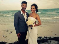 Krásna Lucia Senášiová sa vydala na pláži v Miami.