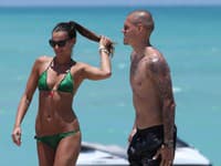 Barbora a jej sexi postavička v zelených plavkách Agent Provocateur 