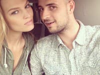 Modelka Kristína Krajčírová a 