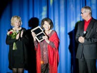 Talianska herečka Claudia Cardinale prebrala cenu Hercova misia za svoj mimoriadny prínos svetovej kinematografii 