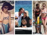 Celebrity si počas dovoleniek obľúbili európske letoviská