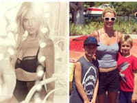 Britney je doma mamou, na fotkách dračicou