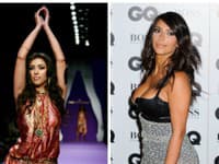Kim Kardashian pred rokmi a dnes. Zmena, čo poviete?