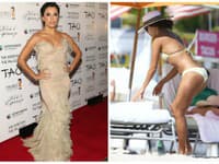 Herečka Eva Longoria síce nikdy nebola modelka, no v plavkách vyzerá ešte lepšie ako na červenom koberci