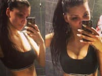 Speváčka Dáša Šarközyová si svoju novú sexi postavičku poctivo odmakala vo fitness centre