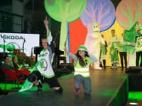 Nechýbali ani zaujímavé choreografie, ktoré celú prehliadku oživili