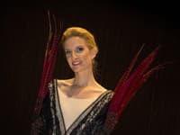 Adela Banášová v exkluzívnych šatách od Borisa Hanečku