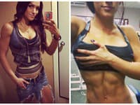 Nikola Weiterová odhalila sexi vyrysované bruško