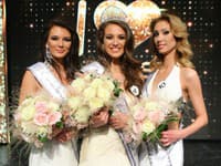 Víťazná trojka súťaže krásy Miss Universe SR 2015