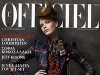 Michaela na titulke L'Officiel