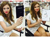 Silvia Prochádzková a jej výsledný look 