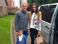 Barbora Škrtelová s manželom Martinom Škrtelom