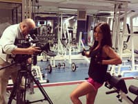 Abby sa venuje fitnessu a tiež blogovaniu