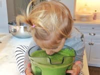 Smoothie miluje aj jej dcérka