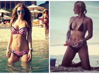 Bývalá modelka a speváčka sa môžu pochváliť výstavným telom