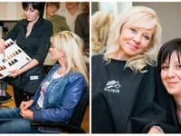 V kaderníctve KLIER sa s jej jemnými dlhými vlasmi popasovala hairstylistka Žaneta Tanczosová, ktorá  použila kvalitnú kryciu farbu svetlého blond odtieňa, následne upravila pár pramienkov tmavším melírom, aby opticky zvýšila plasticitu a objem účesu.