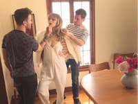 Jaime King počas pracovného nasadenia