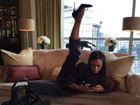 Victoria Beckham nestráca ani zmysel pre humor