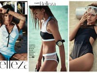 Viktória v plavkách pri fotení  do mexického Vogue poteší nejedno mužské oko