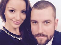 Veronika Nízlová a jej priateľ Tomáš, s ktorým je zasnúbená