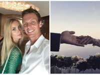 Ester Sátorová a tenista Tomáš Berdych tvoria pár už tri roky