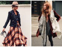 Caroline Receveur Lucas a Maja Wyh v štýlových jesenných outfitoch