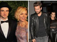 Sienna Miller i Kourtney Kardashian mali po boku naozaj divných mužov
