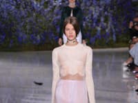 Barbora Podzimková sa predviedla aj na prehliadke módneho domu Christian Dior
