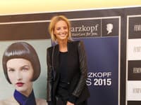 Michaela Kociánová v zákulisí súťaže Schwarzkopf Elite Model Look