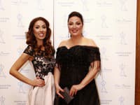 Hostiteľka večera Ivana Christová, spolu s krásnou dcérou Danielou