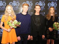Štvorica víťazov: Aneta Mešťanová a Kristián Černík (ČR) a Dominik Oravec a Lea Novosedliaková (SR), ZDROJ: Ján Zemiar