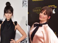 Kendall Jenner (vľavo) a Barbora Franeková, ktorá sa mladou hviezdičkou zrejme inšpirovala