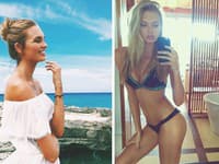 Anjelská tvár a hriešne krivky len dvadsaťročnej modelky Romee Strjd pomotajú hlavú každému, ZDROJ: Foto: Instagram/romeestrijd