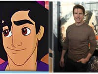 Pre Aladina bol predlohou sám pán herec Tom Cruise