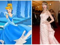 Popoluška a speváčka Taylor Swift sa podobajú ako vajce vajcu!