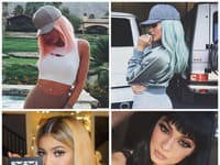 Kylie Jenner sa tento rok predviedla ako skutočný vlasový chameleón