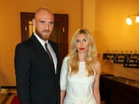 Futbalista Martin Latka a dizajnérka Ivana Méntlová