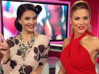 Moderátorské sexi duo v podaní Soni Skoncovej a Stanislavy Pavolovej 