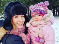 Mama Miriam so svojou dcérkou trávi všetok voľný čas, ZDROJ: archív Miriam Šmahel Kalisovej